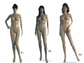 塑膠模特兒 F系列 女 膚 站姿 有頭 (不含假髮)